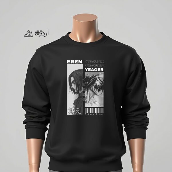 Eren Yeager Poster Sweatshirt