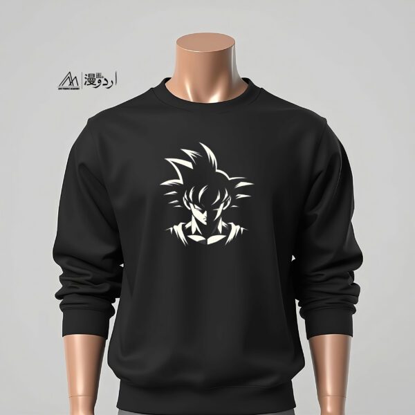 Goku Badass Outline Sweatshirt