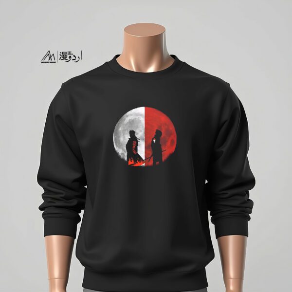 Naruto X Sasuke Moon Sweatshirt - Image 2