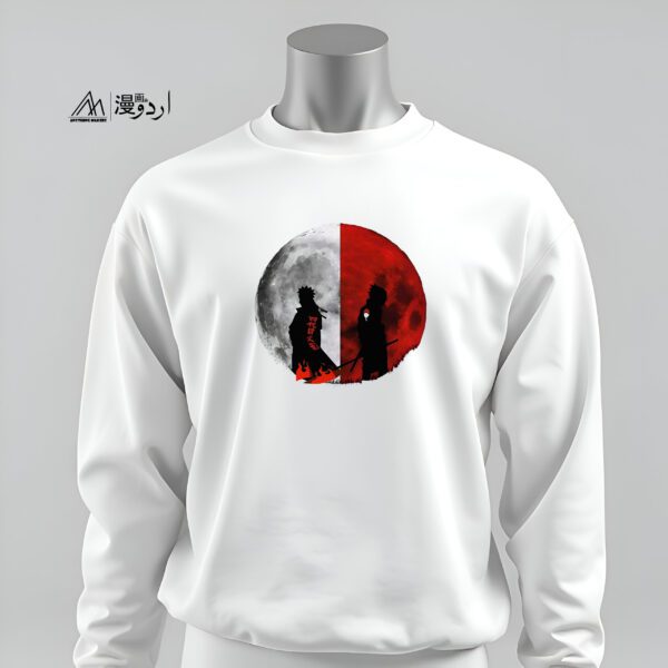 Naruto X Sasuke Moon Sweatshirt